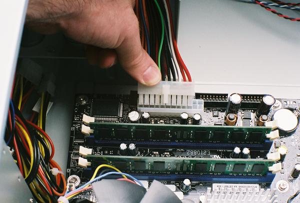 Build Your Own Pc Step 5 Making Motherboard Connections