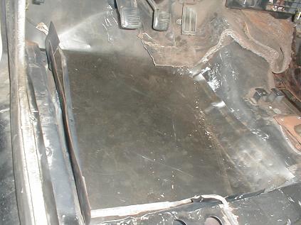 Replacing A Car Floor Installing A New Floor Pan Home Made From